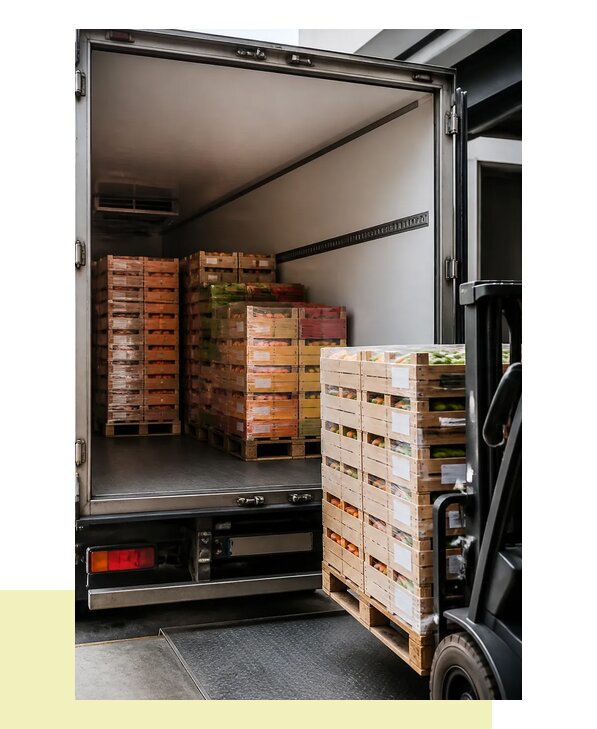 Перевозка сельхозпродукции на паллетах с доставкой в Асбест